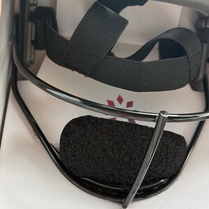 Girls youth rip it black softball metal face mask